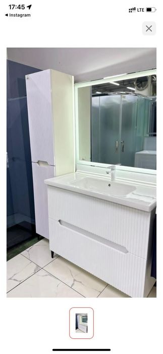 Раковина с тумбой