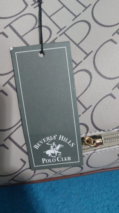 Set geanta si portofel Originale Beverly Hills polo club