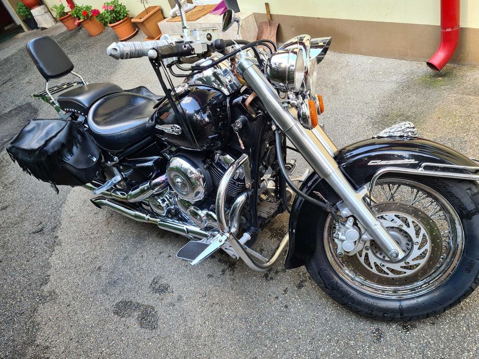 Vand Yamaha Dragstar 650 Classic Schimb cu  enduro touring.