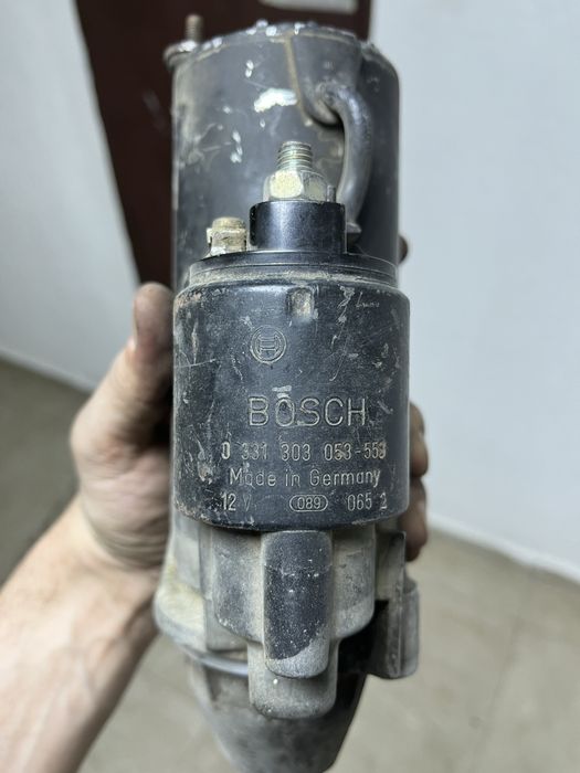 Стартер Мерседес двигатель М102.