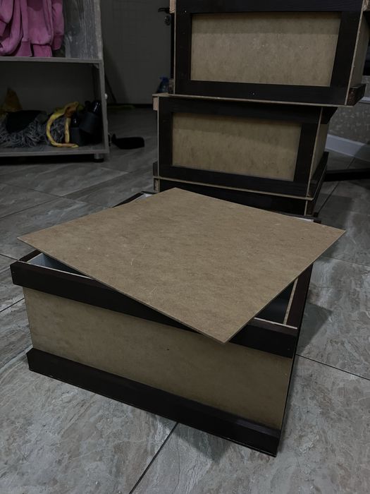 Девевянные коробки