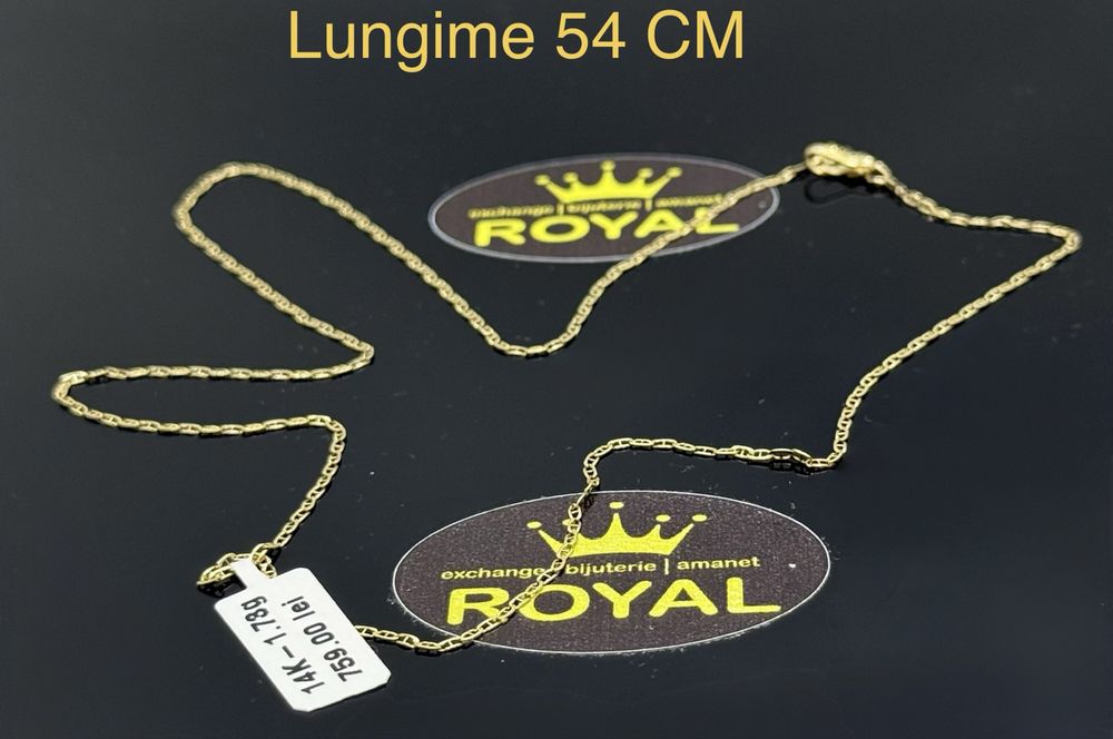 Bijuteria ROYAL : Lant AUR 14K / 1.73 GR