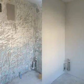 Левкас стен и потолков. Проффесиональнвя подготовка под покраску