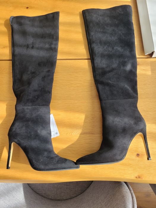 Дамски ботуши от велур