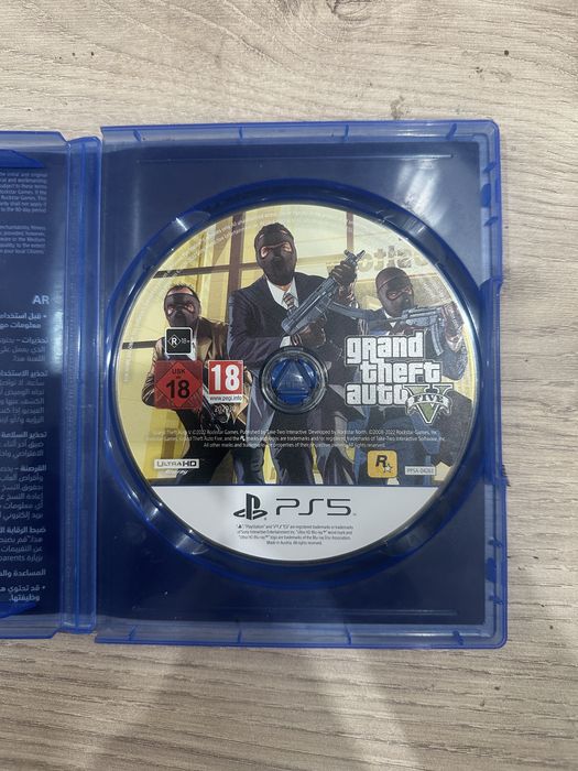Продам Диск от Ps5 Гта5 Gta V