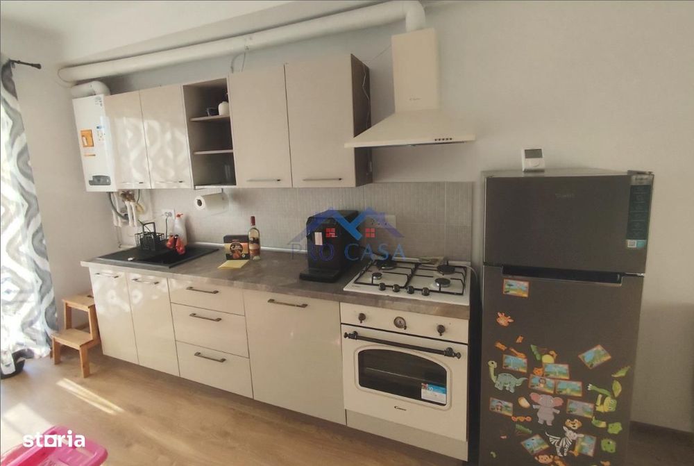 Apartament in bloc nou, 2 camere + birou, et.3, parcare,