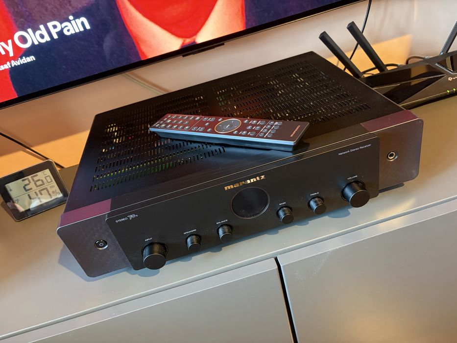 Sistem Audio HI-FI Boxe Wharfedale Linton 85 + Amplificator Marantz Stereo 70’s