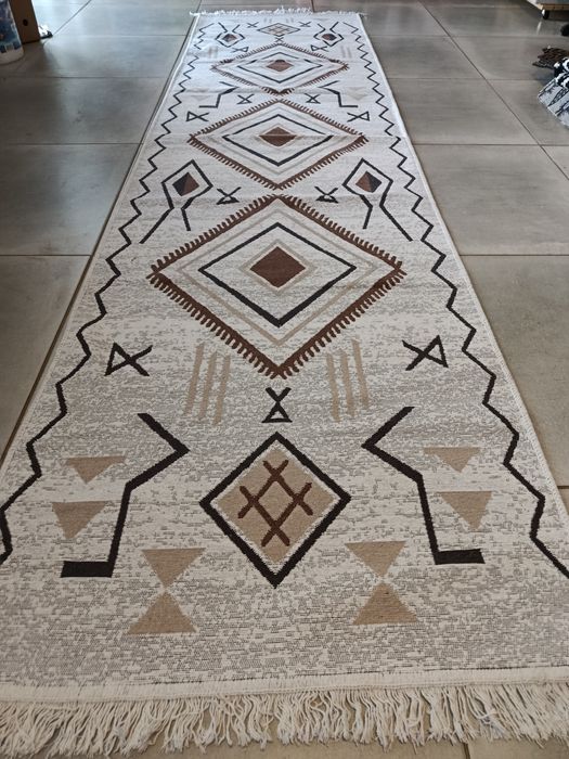 Covor bumbac modern  80 cm/ 300 cm