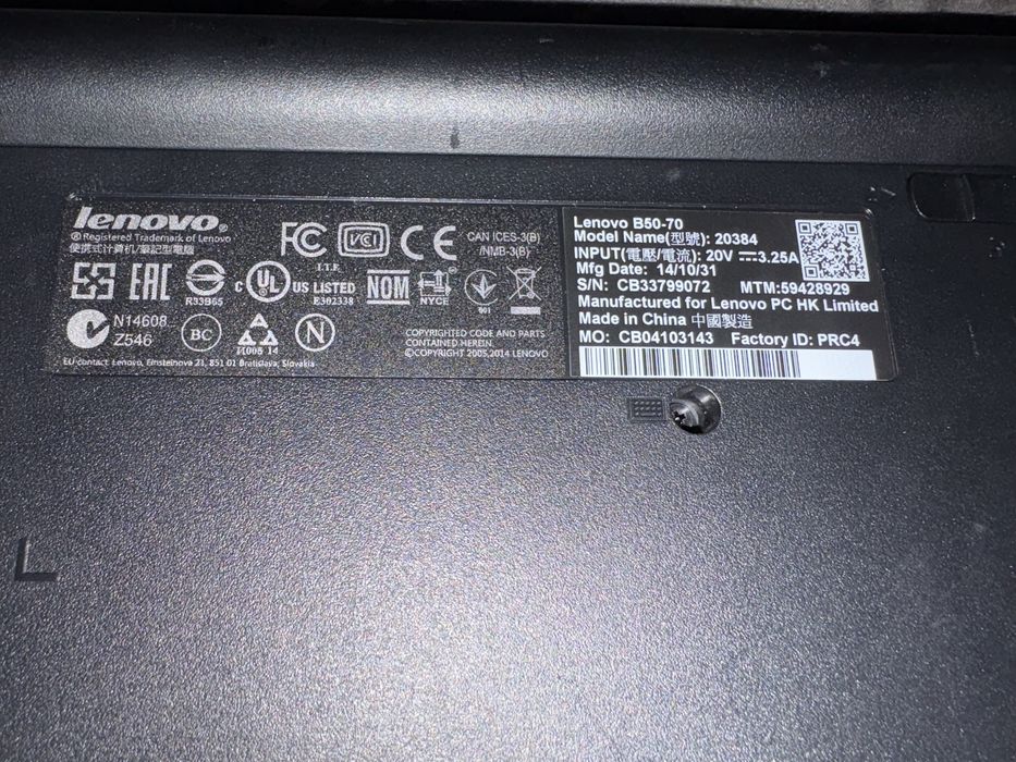 Vand Laptop Lenovo b50-70 utilizat