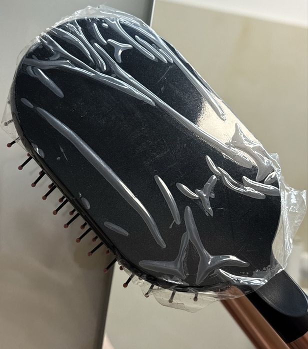 Set perie plata cu dinti flexibili si pieptane