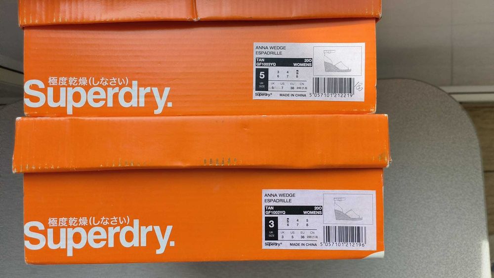 Superdry Anna Wedge - 38, 40 - NOU - 120 RON