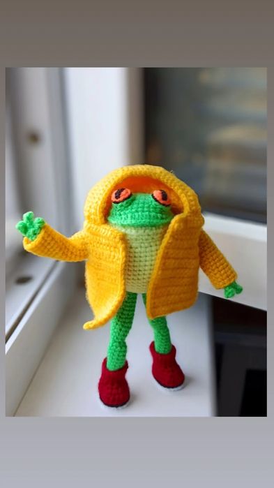 Вязаная игрушка. Ручная работа