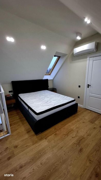 OPORTUNITATE- De vanzare penthouse finisat , mobilat/utilat
