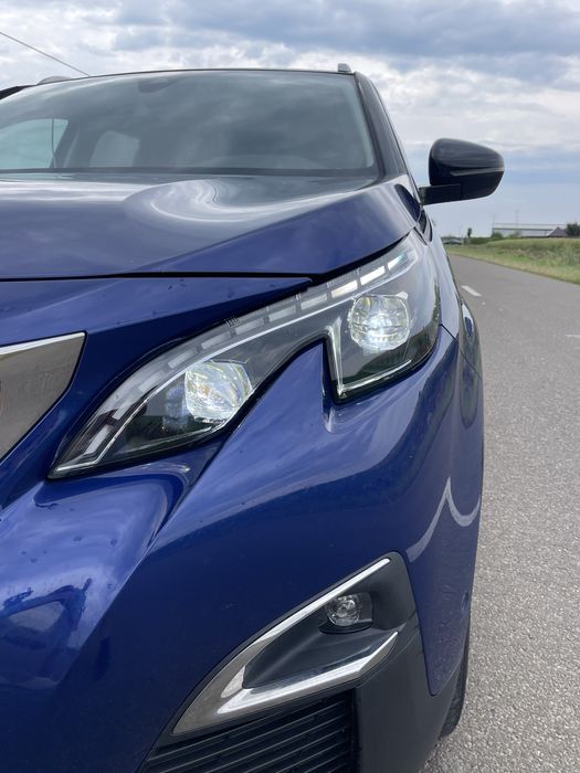 Bara fata Peugeot 3008 II 2017-2021 capota faruri full led aripa far