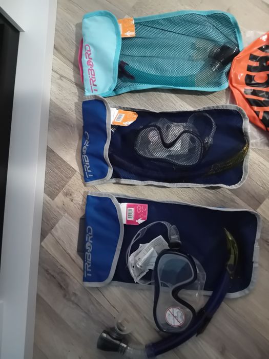Vând echipament pentru scufundari: masca, tub, noi cu eticheta, TRIBOR