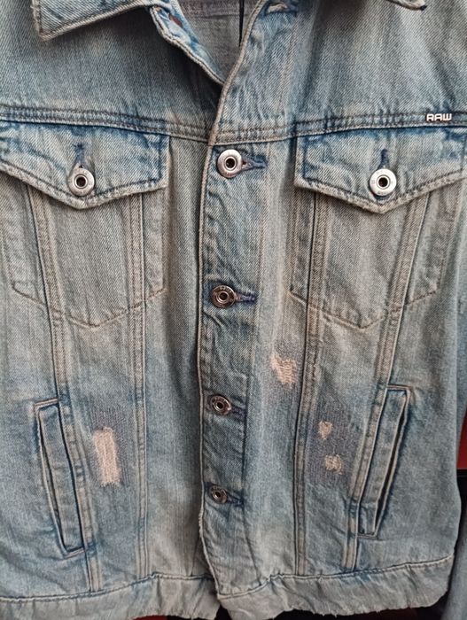 Оригинално дамско яке G-star Raw 3301 дънково Джи стар