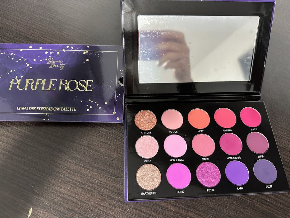 Paleta farduri Purple Rose Dannes Beauty NOUA