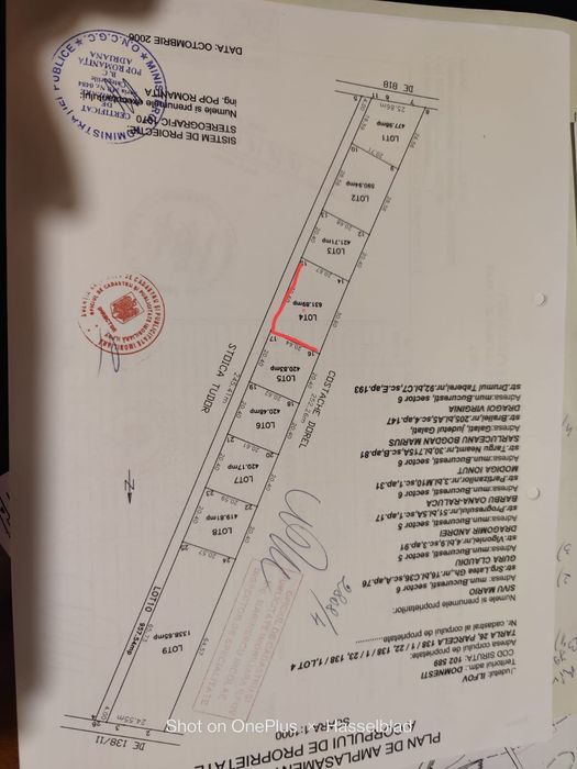 Oferta 750MP vand teren pentru casa in Domnesti - Ciutaci