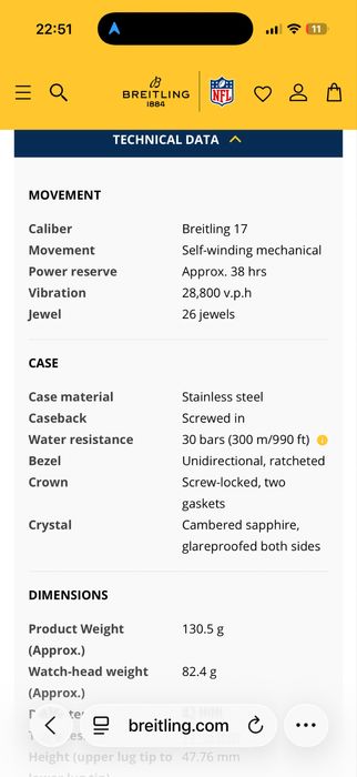 Breitling Superocean 42