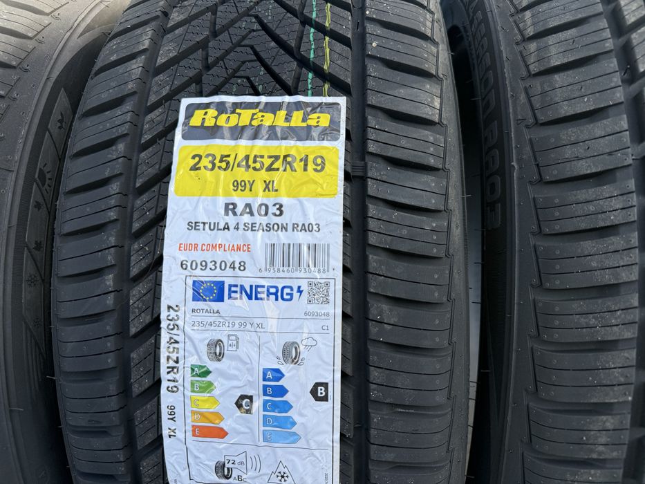 235/45 R19 ROTALLA ALLSEASON  anvelope noi mixte 2026