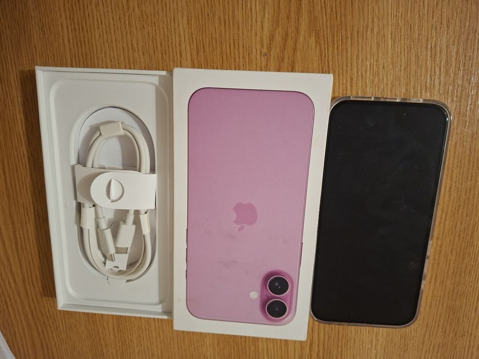 Apple Iphone 16 plus,128GB,5G Pink