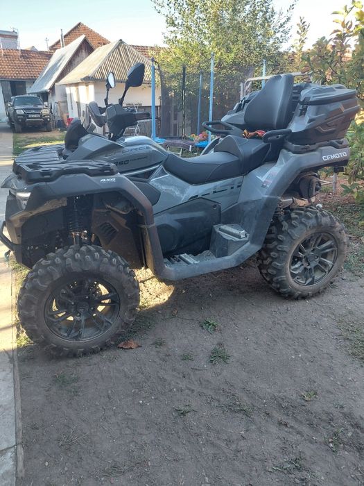 cf moto x8 850 doar 230 km