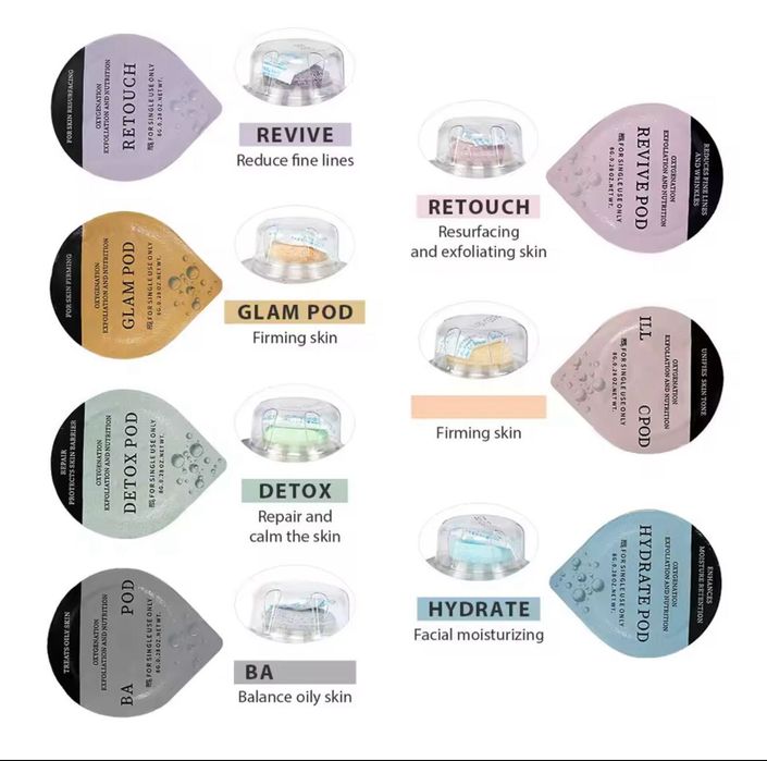 Capsule aparat oxygeneo,pollogen