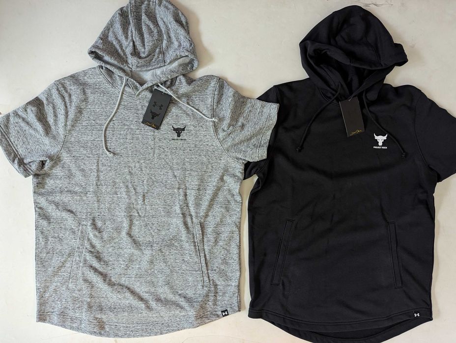 Under Armour Projest Rock Terry мъжки суичър с къс ръкав от Сащ