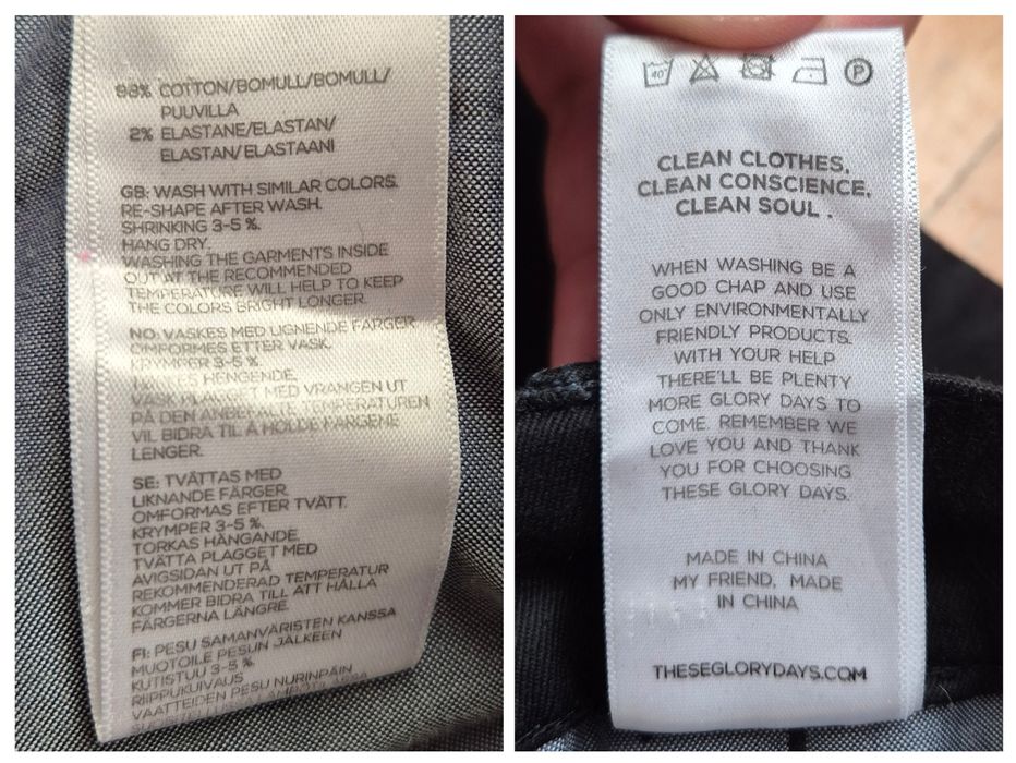 Pantaloni These Glory Days Aimon Slim 990 Black - 54