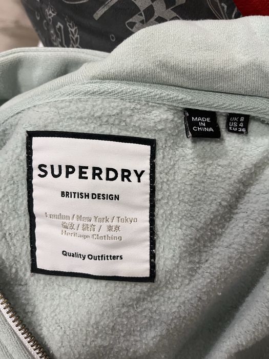 Superdry зелен дамски суитчер