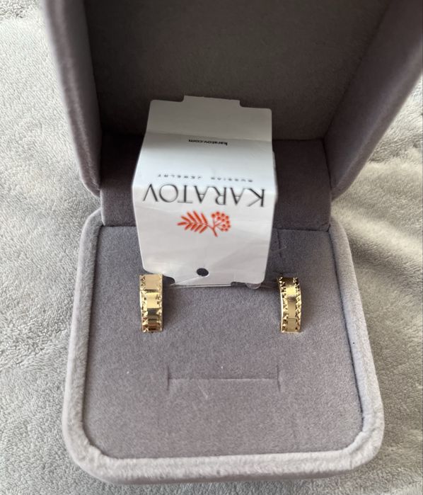 Серьги золотые 585пробы