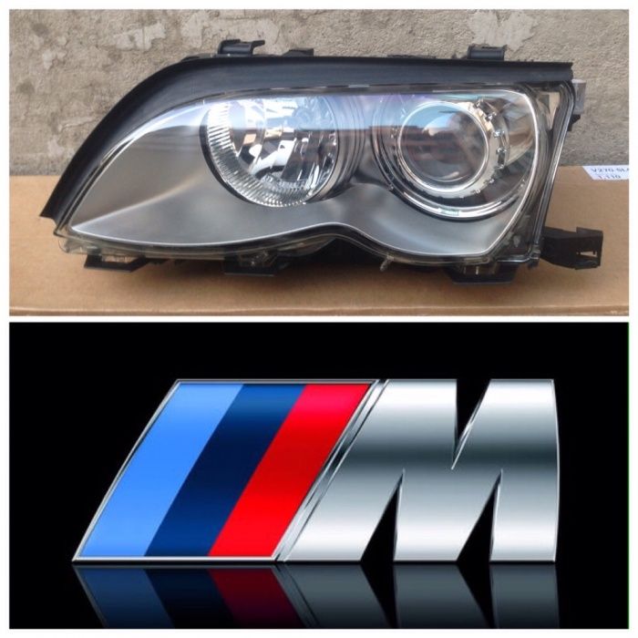 Фар за БМВ Е46 ляв ксенон фейслифт седан BMW E46 туринг комби 330 д и
