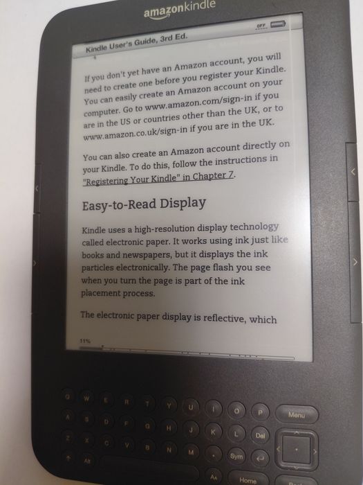 Kindle Generația 3 cu 3G ( citiți bine anunțul)