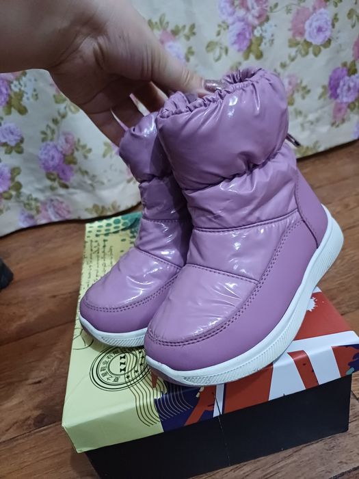 Сапоги зимние для девочки