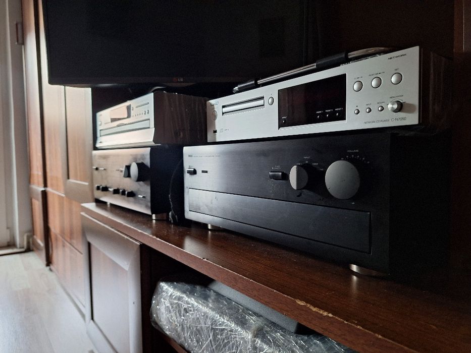 Yamaha ax750,amplificator viguros si greu la sunet