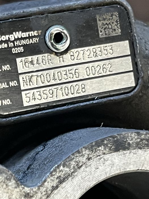 Turbo renault clio 3,megane 3 motor 1.5 dci an 2011