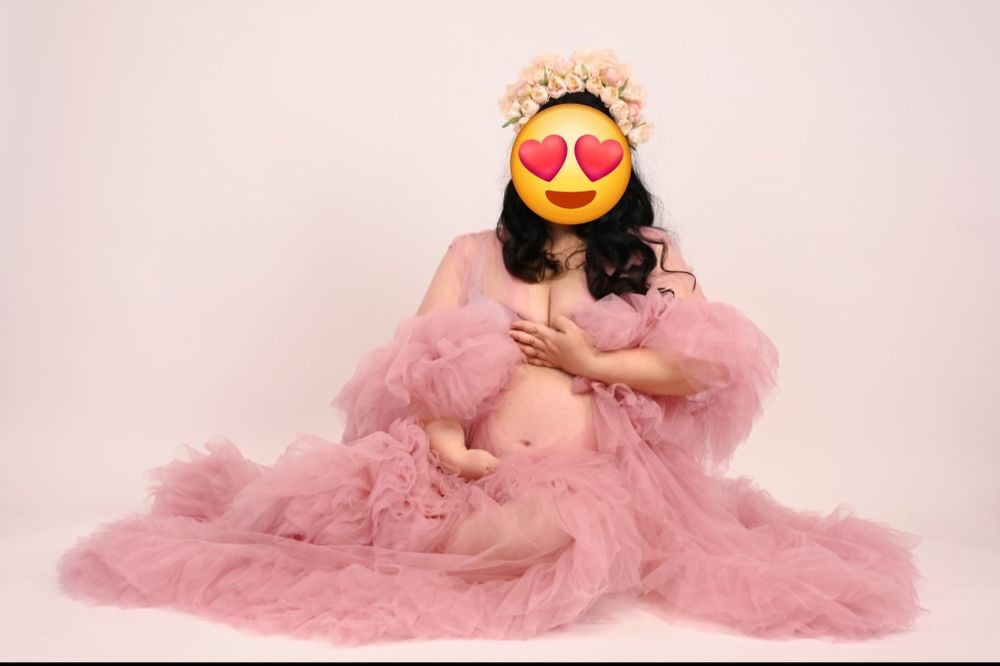 Рокля за бременна фотосесия