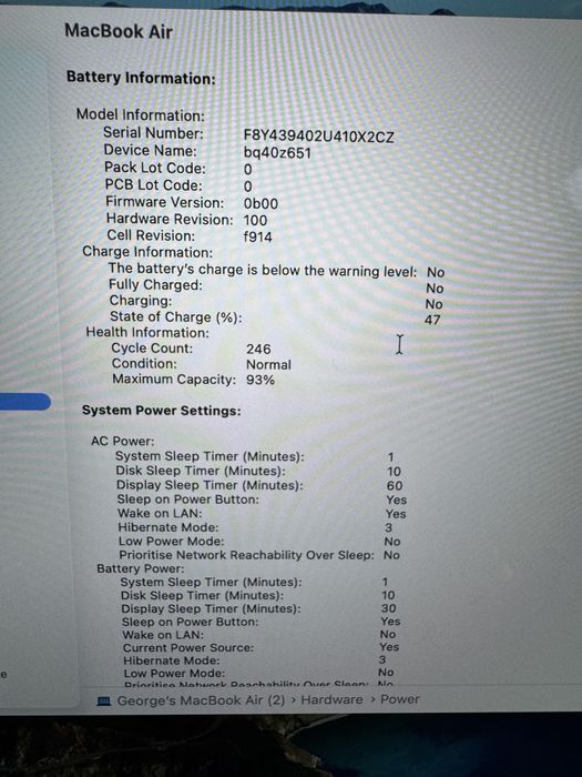 MacBook Air 13-inch M3 2024