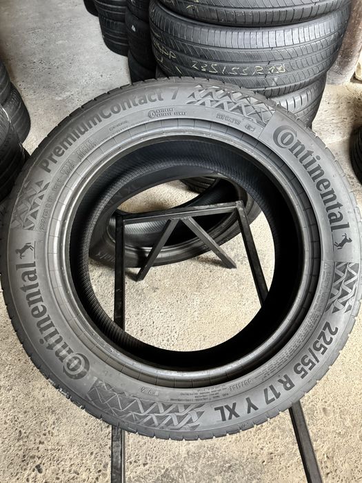 225/55/17 vara , 2x CONTINENTAL 4823, Stare foarte buna !