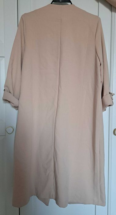 Тънка връхна дреха - Forever 21, светло бежов, размер S