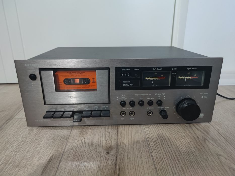 Deck Teleton C500 hifi stereo cassette