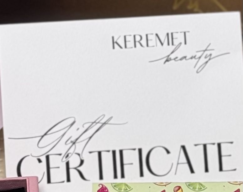 Сертификат косметики