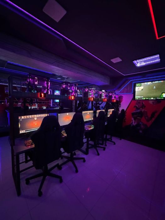 Компьютерный клуб под ключ отделка и ремонт