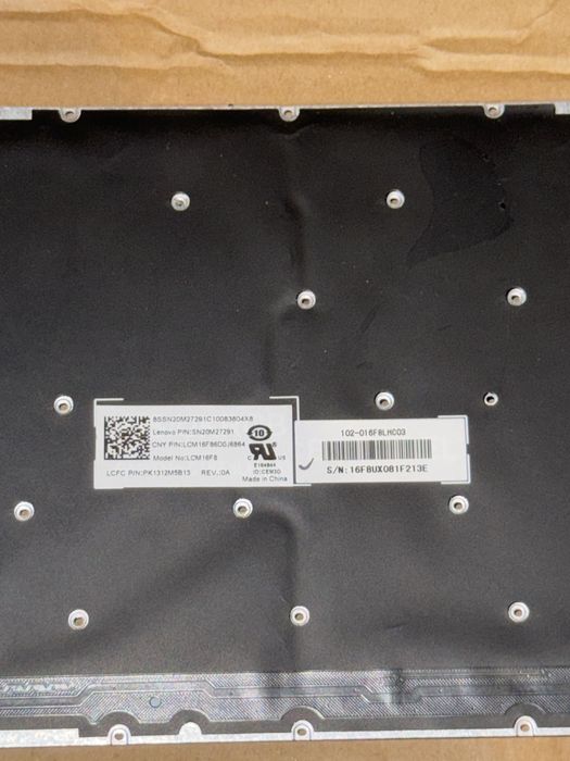 Клавиатура на Lenovo Legion