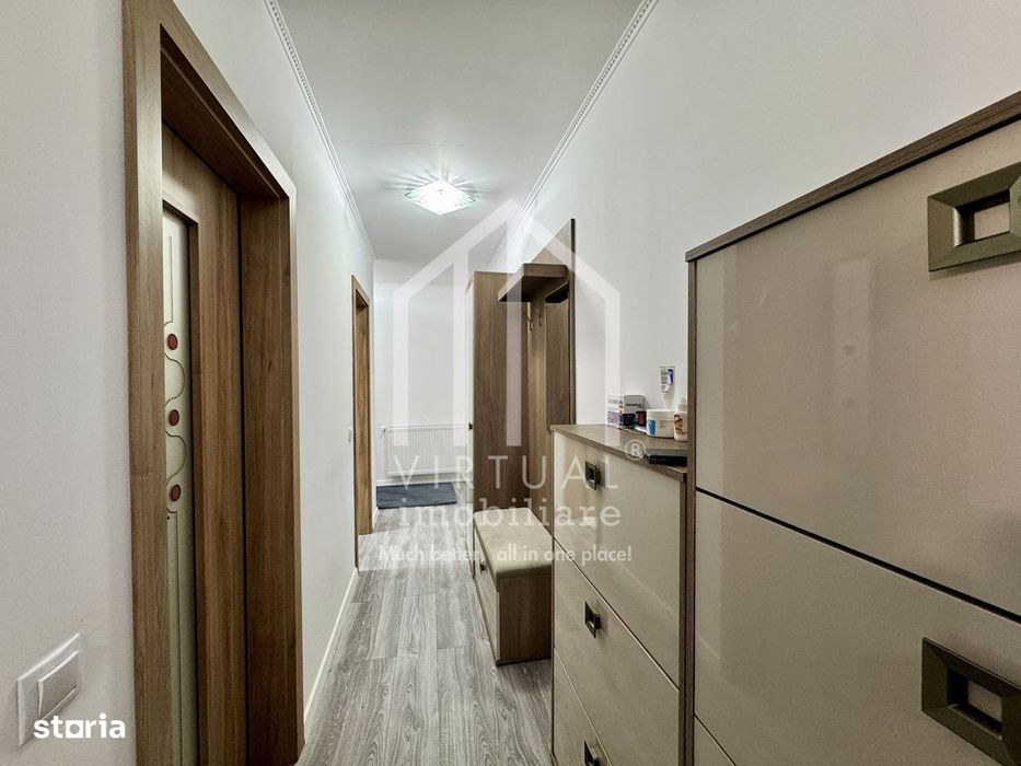 Apartament cu 3 camere, 72mp utili+12mp terasa, etaj 1/3, 2 parcari