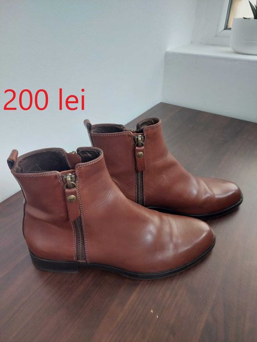 Botine maro AGL, marime 36