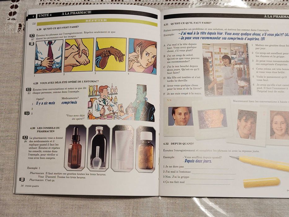 Курс френски LINGUAPHONE, начинаещи до напреднали, 6 учебника и 12 CDs