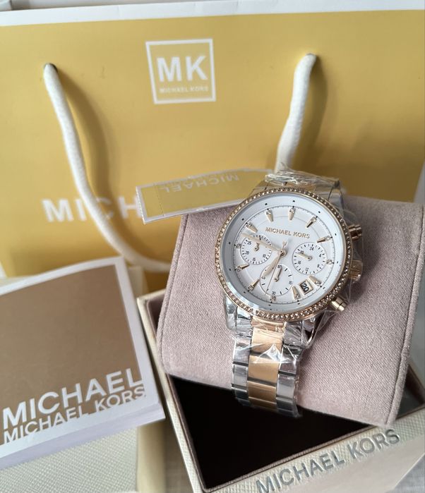 Кварцевые часы Mickel Kors нержавеющая сталь