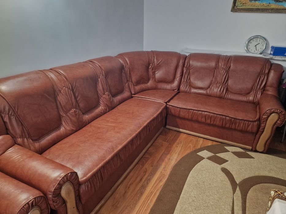 Coltar extensibil piele ecologica