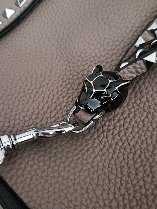 Стильная сумочка с головой леопарда